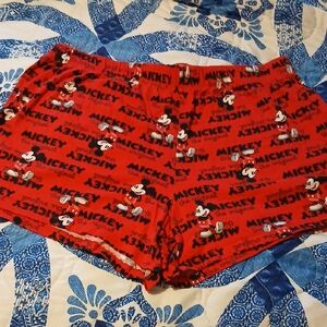Disney Store Lounge Shorts Unisex 2x